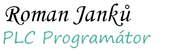 Roman Janků Programátor PLC